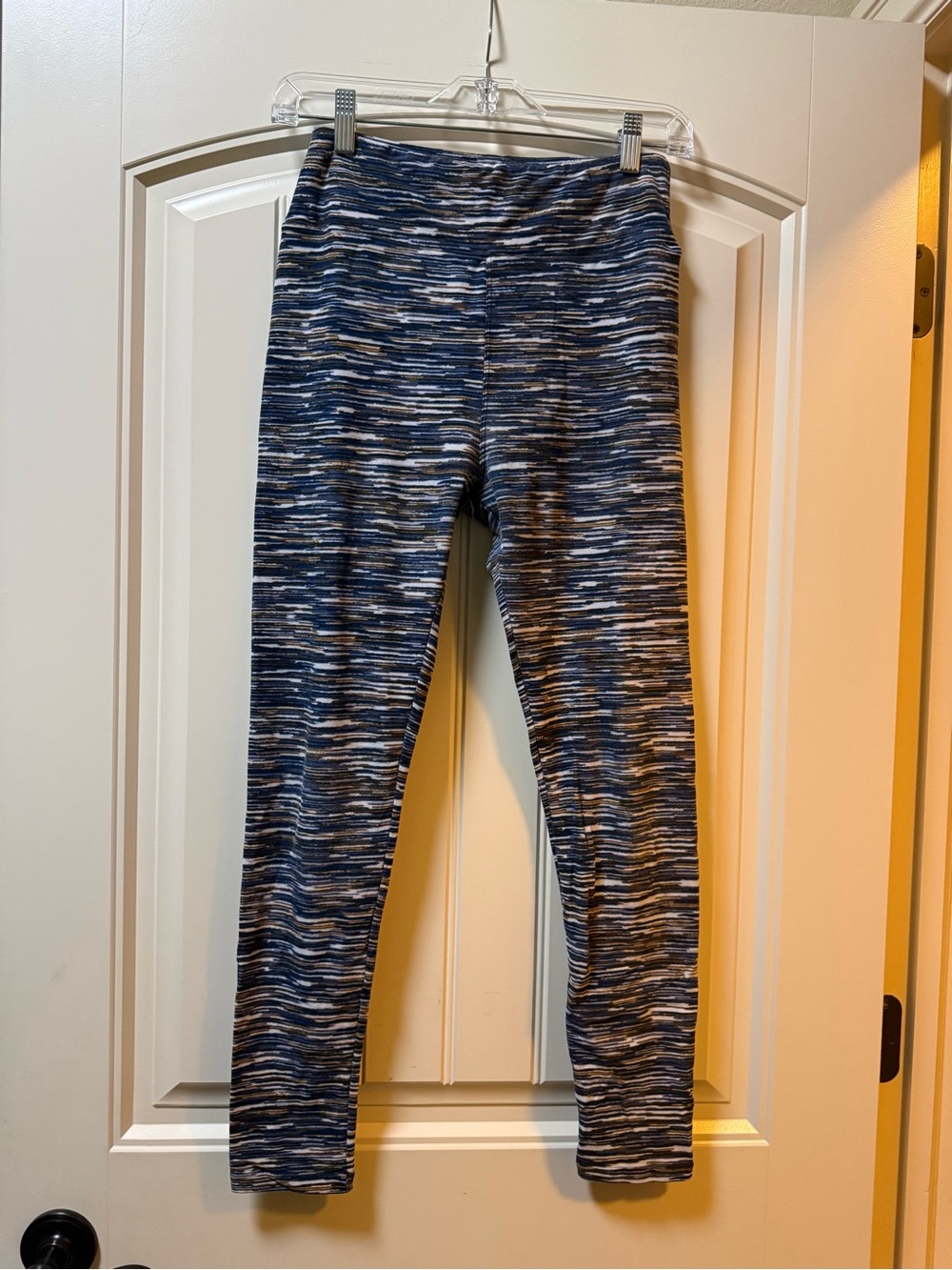 LuLaRoe Navy Blue Space-Dye Leggings